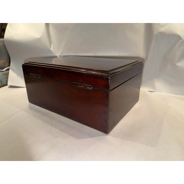 19th Century Gentleman's Retail Display or Dresser Box Marked "Collars" For Sale - Image 11 of 12