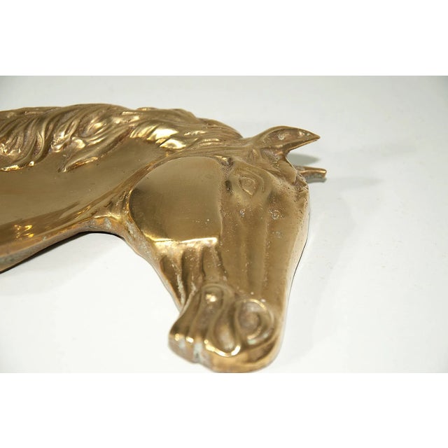 Brass Horsehead Ashtray For Sale - Image 5 of 7