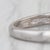 0.81ctw Diamond 3-Stone Engagement Ring 14k White Gold Size 9.25 Ring For Sale In Greensboro - Image 6 of 8