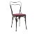 Loos Café Museum Chair with Cushion For Sale