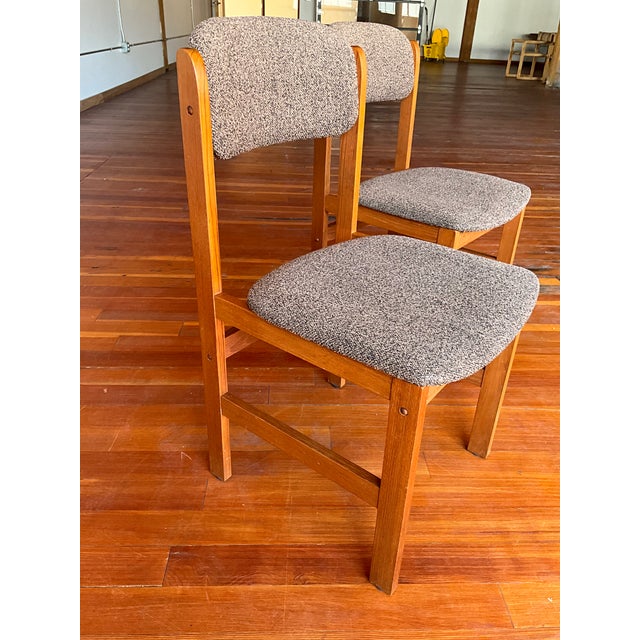 1970’s Benny Linden Teak Dining Chair, 2 Pieces For Sale - Image 10 of 12