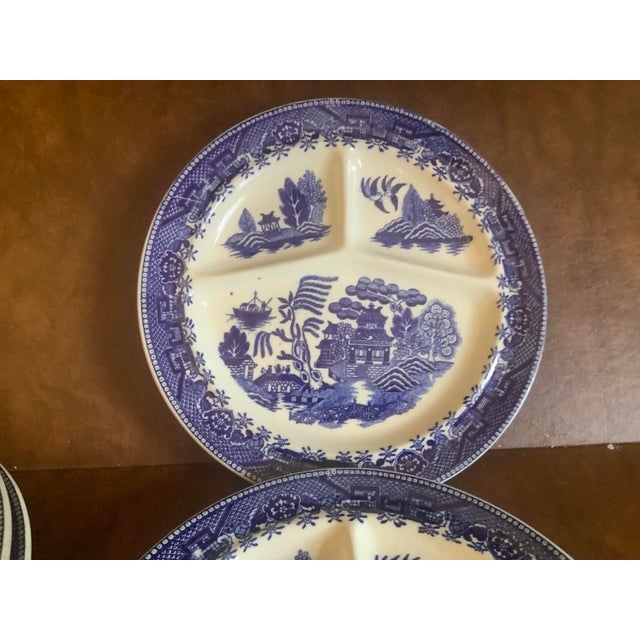 Imported from Japan by Almo of New York. Traditional patterned plates heavy ceramic.