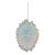 Vintage Clear Pendant of Hand-Blown Glass For Sale