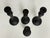 Pottery Barn Seville Hammered Metal Candle Holders, Set of Four For Sale In San Francisco - Image 6 of 12