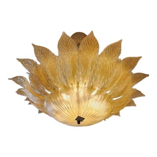 Mid 20th Century Venetian Murano Style Chandelier For Sale