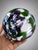 Glass Pyromania Oregon Float Hand Blown Art Glass Orb Ball Paperweight Blue Green Purple Studio Glass Sculpture Coastal Decor Gift 4.5" For Sale - Image 7 of 9