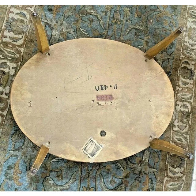 Gorgeous very hard to find Lamerts Oval Two Tier table, 19" Tall X 19" Deep X 26" Wide. Very Good structural condition,...