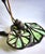 1970s Art Nouveau “Lotus Flower” Table Lamp For Sale - Image 6 of 14