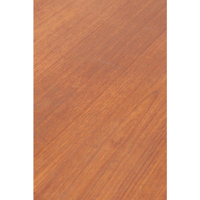 Vintage Extendable Dining Table in Teak, 1960s For Sale - Image 10 of 14