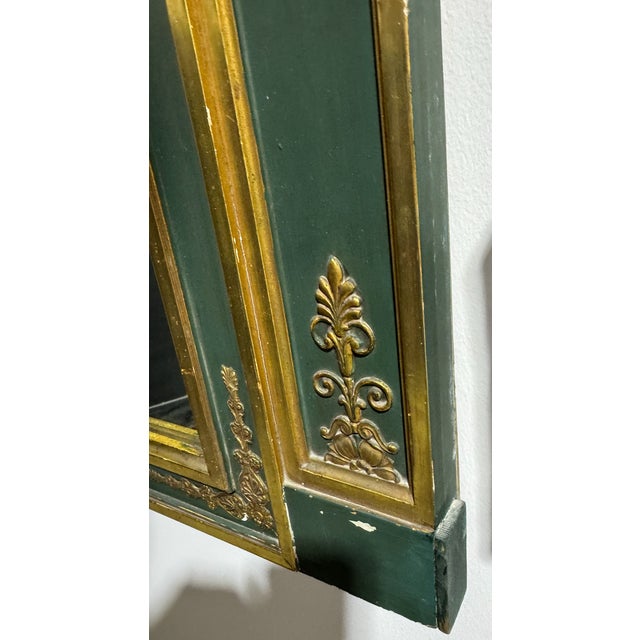 Early 19th Century Early 19th Century Empire Trumeau Mirror For Sale - Image 5 of 12