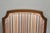 Vintage French Country Provincial Style Carved Walnut Dining Side Chair Set of 4 For Sale In Philadelphia - Image 6 of 15
