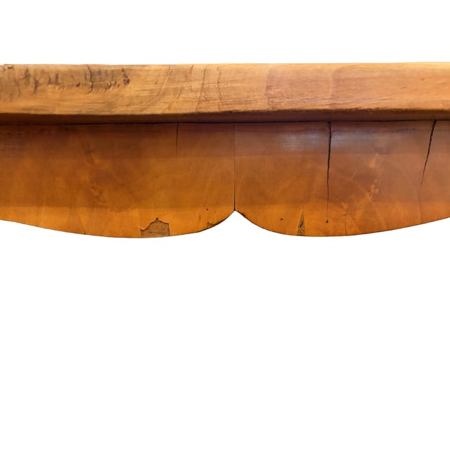 Tan Antique French Provincial Writing Desk For Sale - Image 8 of 10