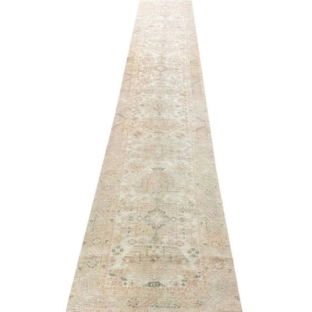 1970s Vintage Old Persian Karajeh Runner Rug 3x18 For Sale - Image 4 of 7
