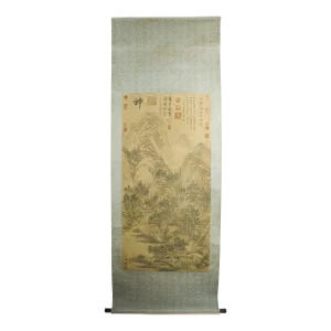 Early 20th Century Chinese Landscape Scroll