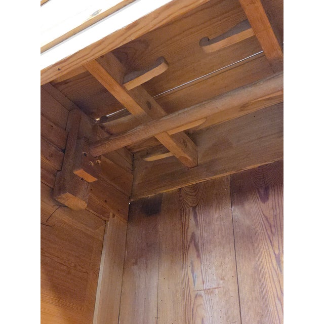 Antique European (Germany or Austria) Pine Double Door Wardrobe For Sale - Image 10 of 16