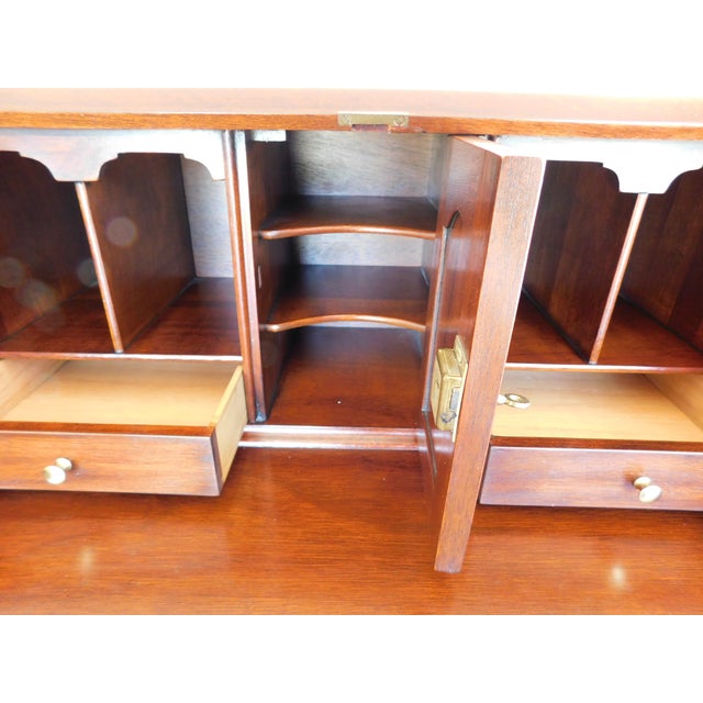 Henkel Harris Mahogany Lady Astor Writing Desk For Sale - Image 11 of 18
