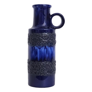 West German Fat Lava Pottery 401-28 Vase from Scheurich, 1970s For Sale
