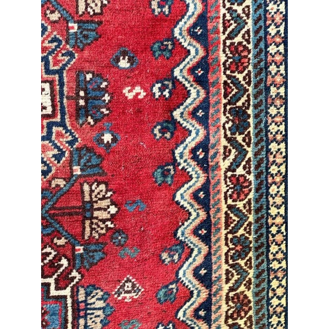 Textile Small Vintage Yalameh Rug from Bobyrugs, 1980s For Sale - Image 7 of 17