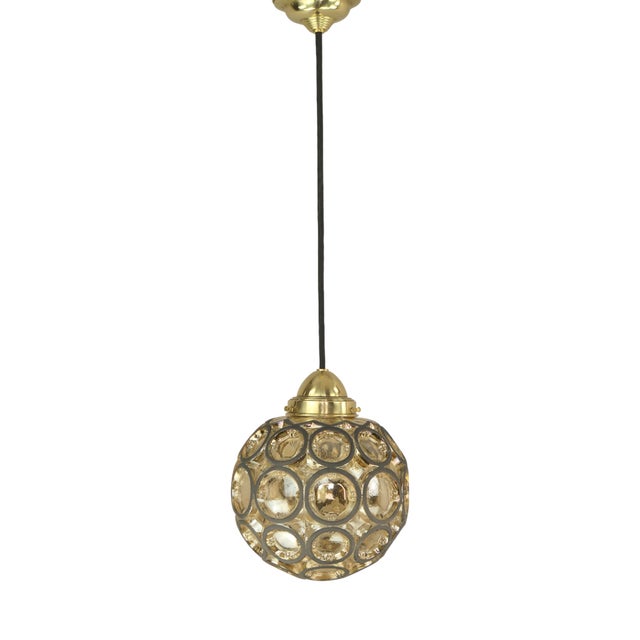 Mid-Century Swedish Pendant Light, 1950s For Sale