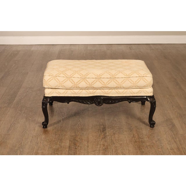 Lane Venture French Louis XV Style Ottoman For Sale - Image 11 of 18