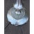 Silver 1930s Art Deco Slivered Metal Torchiere & Milk Glass Diffuser For Sale - Image 8 of 13