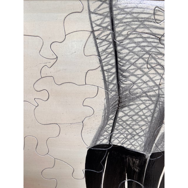 BDDW Contemporary Puzzle Painting by Tyler Hayes For Sale - Image 4 of 4