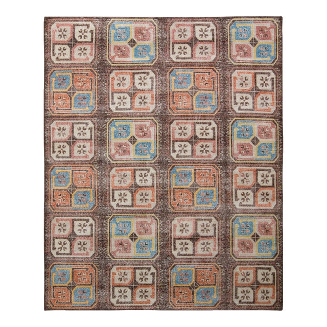 Rug & Kilim’s Oversized Seasons Rug in Brown , 14x20 For Sale