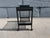 1980s Black Serving or Bar Cart From Mascagni, Made in Italy, Foldable For Sale - Image 4 of 15