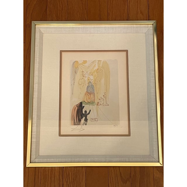 Salvador Dali’s The Divine Comedy, Woodblock Print, signed and numbered 86/100 with Certificate of authenticity....