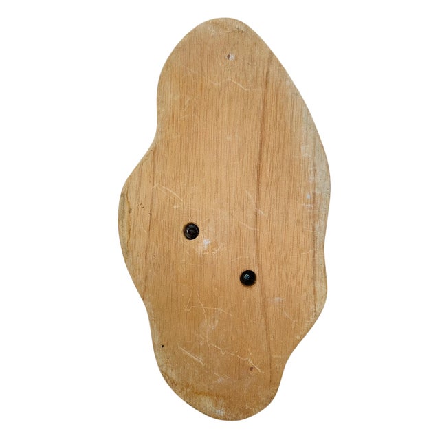 Large Vintage 1970s Carved Wood Brass Crane Heron Egret Statue 28.5" MCM Hollywood Regency Coastal Decor For Sale - Image 12 of 12