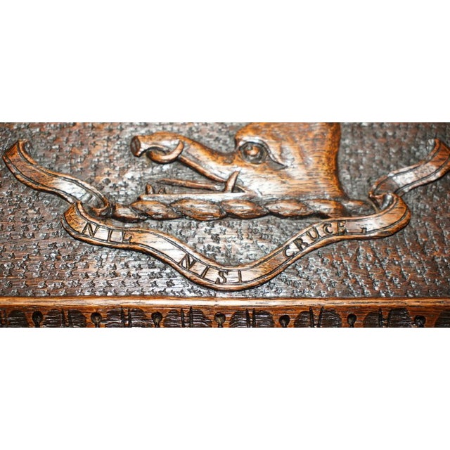 Carved Black Forest Wood Smoking Pipe Cabinet Box, 1870s For Sale - Image 11 of 18