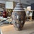 A chic and large-scale mid century modern ceramic table lamp designed by Aldo Londi for Bitossi, imported to the U.S. by...