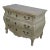 French Style Green Painted Finish Commode Chest For Sale
