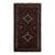 Rug & Kilim’s Baluch Tribal Rug in Burgundy With Geometric Medallions For Sale