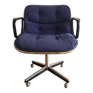 Charles Pollock for Knoll Office Armchair For Sale