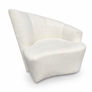 Vladimir Kagan Bilbao Swivel Slipper Chair For Sale
