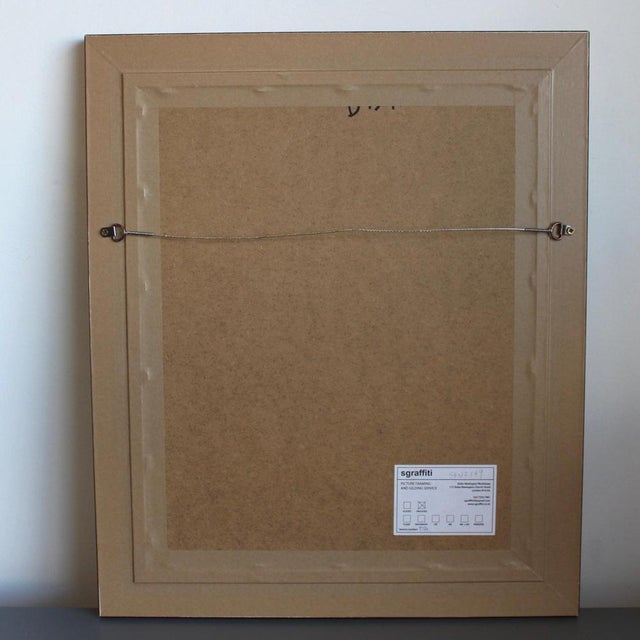 Postwar European Artist, The Vanguard Series Nr. XXII Abstract Composition, 1950s-1970s, Oil on Board, Framed For Sale - Image 12 of 13