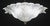 Splendid Murano glass ceiling lamp. Period: circa 1970. The light mounts 5 standard European e14 lamp holders, possible to...