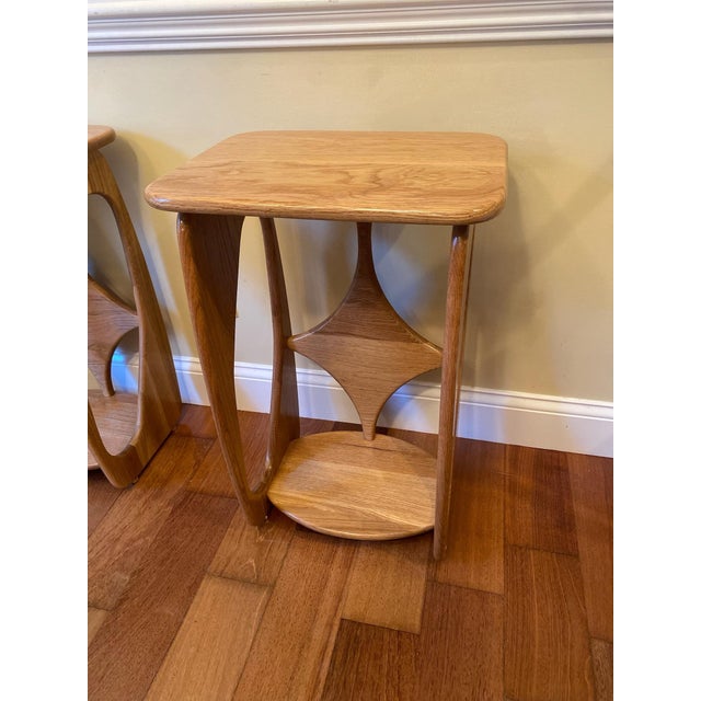 Wood MCM Inspired Tables For Sale - Image 7 of 12