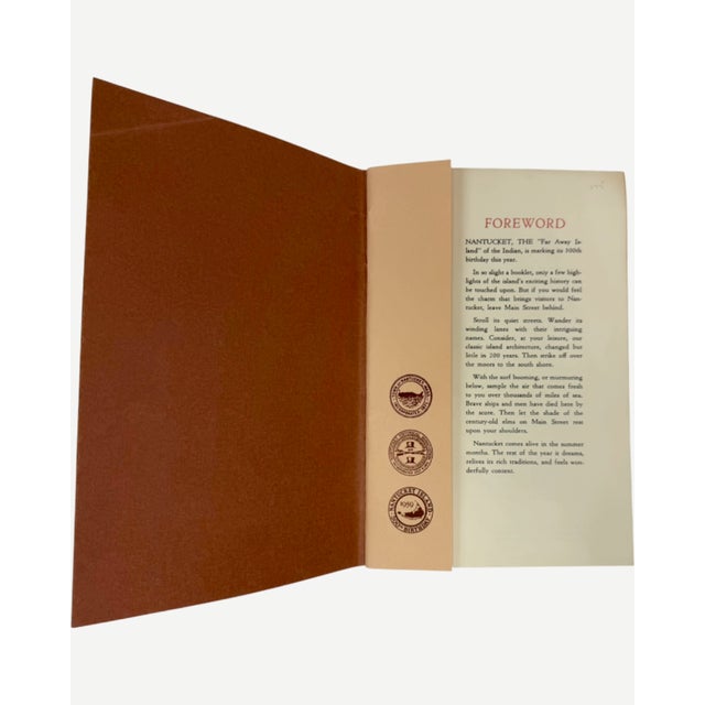 A Brief Story of Nantucket's 300 Years Booklet 1959 For Sale - Image 9 of 10