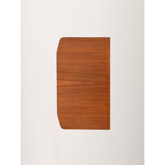 Scandinavian Teak Bedside Table, 1960s For Sale - Image 9 of 10