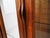 Mid Century Tall Walnut Curio Display Cabinet in the Style of Danish Modern For Sale - Image 17 of 18