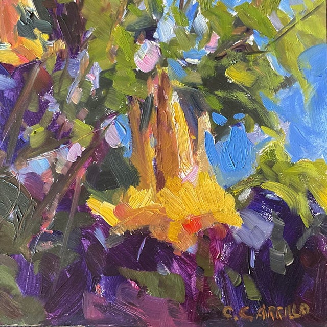 Floral Oil Painting Bold For Sale In Phoenix - Image 6 of 6