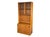 1960s Scandinavian Danish Modern Teak Bookcase With Sliding Door Cabinet For Sale - Image 12 of 12