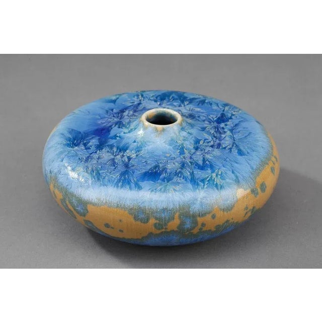 1960s Small German Ceramic Vase, 1960s For Sale - Image 5 of 17