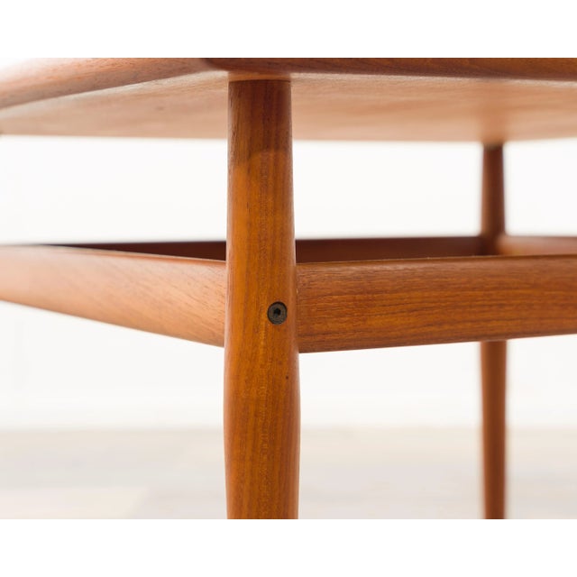 Wood Danish Coffee Table in Teak by Grete Jalk for Glostrup, 1960s For Sale - Image 7 of 9