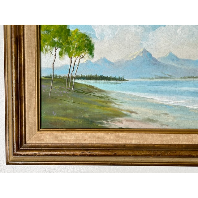1971 South Seas Framed Oil Painting For Sale - Image 9 of 12