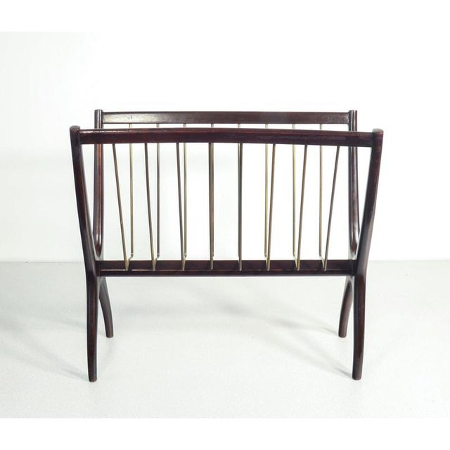 Cesare Lacca Magazine Rack by Cesare Lacca, 1950s For Sale - Image 4 of 8