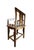 Brown Pair of Chinese Antique Armchairs With Carvings For Sale - Image 8 of 13