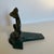 Mid 20th Century Mid 20th Century Small Hand Painted Cast Iron Doorstop - Teddy Bear For Sale - Image 5 of 8